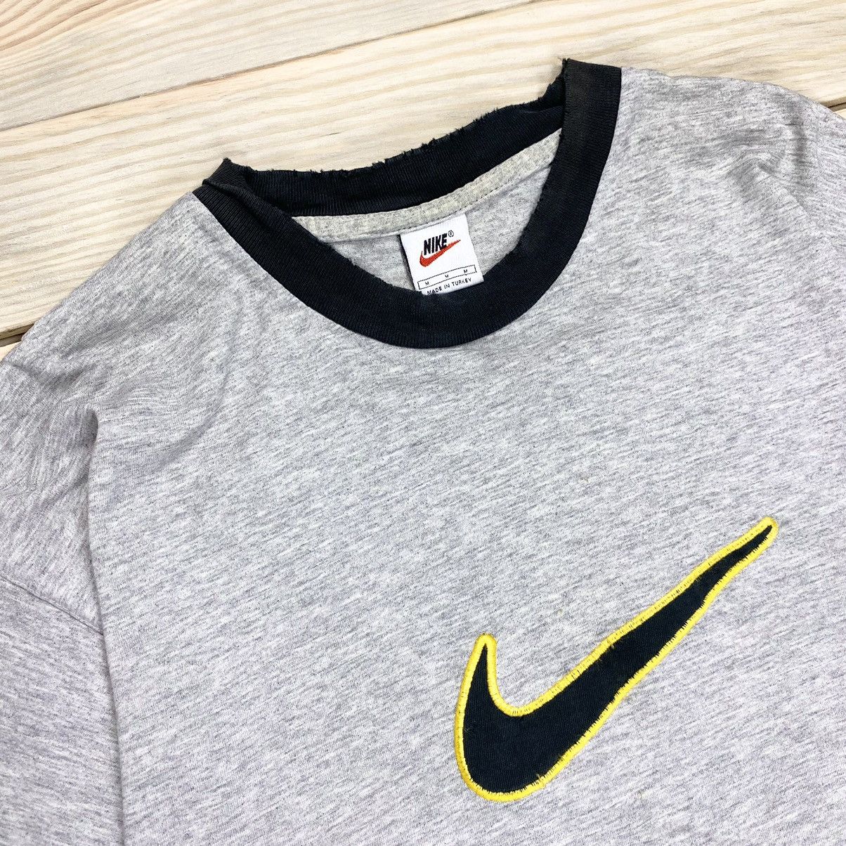 Nike × Vintage Grey Nike Vintage Sport T-shirt Archive Size US M / EU 48-50 / 2 - 4 Thumbnail