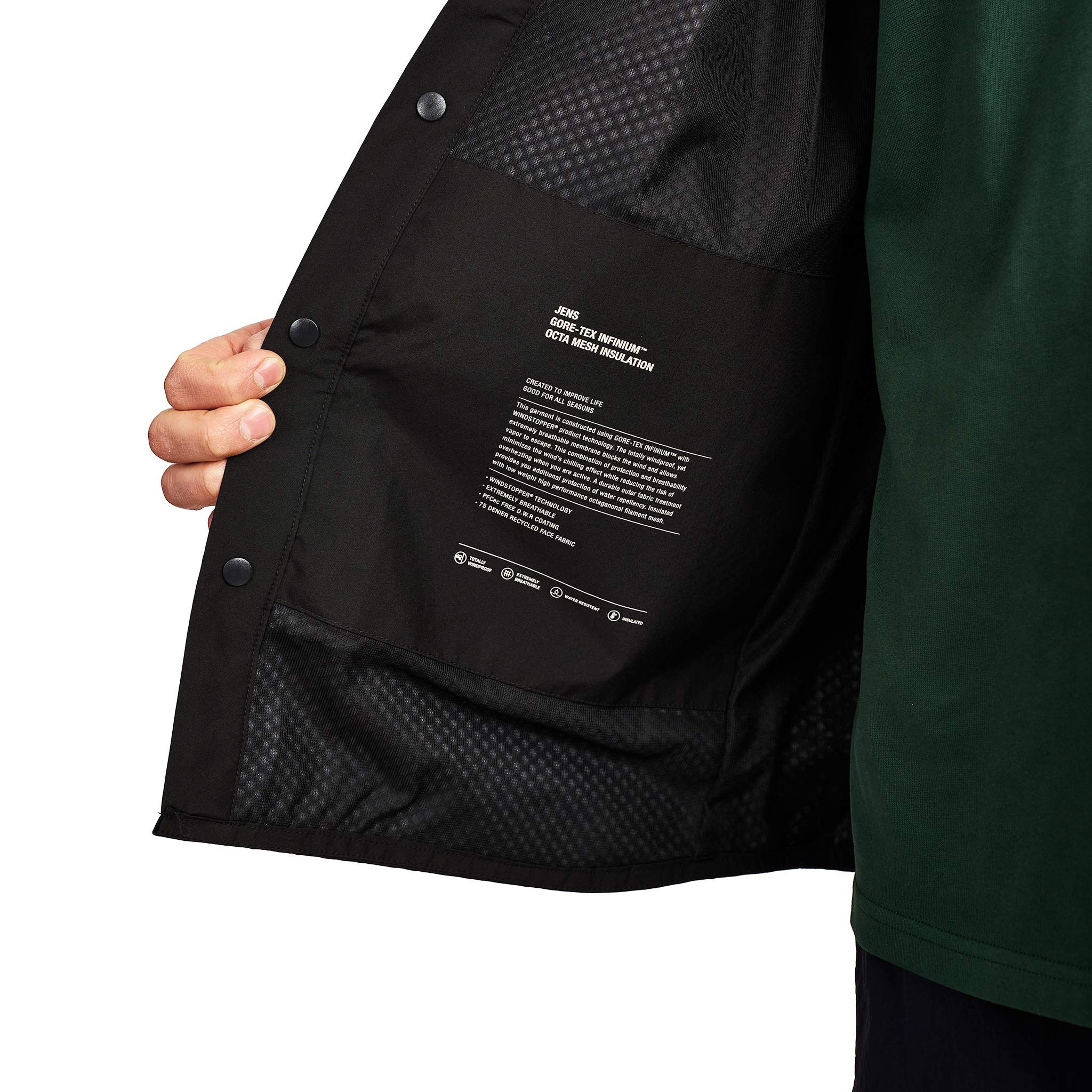 Norse Projects Norse Projects Jens 1.0 Gore Tex Infinium Shirt Jacket XL Size US XL / EU 56 / 4 - 11 Thumbnail