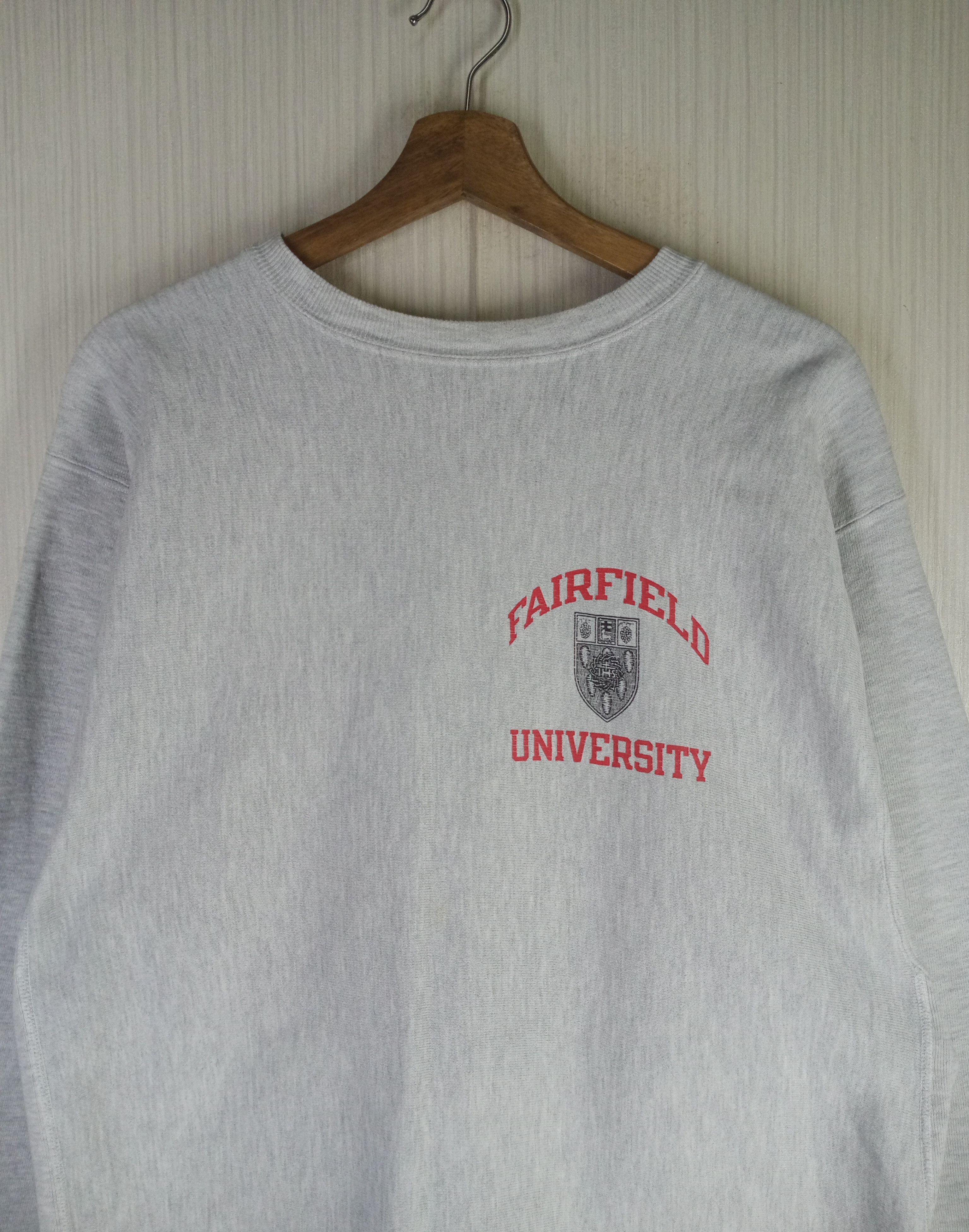 Champion Rare Vintage 90s Champion Reverse Weave Fairfield University Size US XL / EU 56 / 4 - 4 Thumbnail