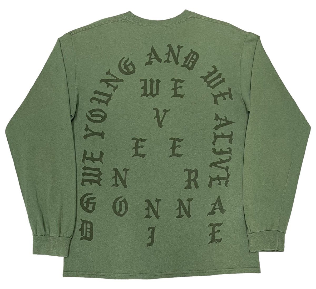 Kanye West Kanye West “famous” The Life of Pablo Tour Long Sleeve tee Size US M / EU 48-50 / 2 - 1 Thumbnail