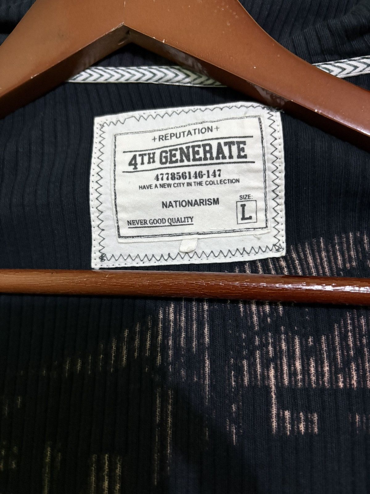 Other 4th Generate Streetwear Corduroy Black Hoodie Big Logo Size US L / EU 52-54 / 3 - 16 Thumbnail