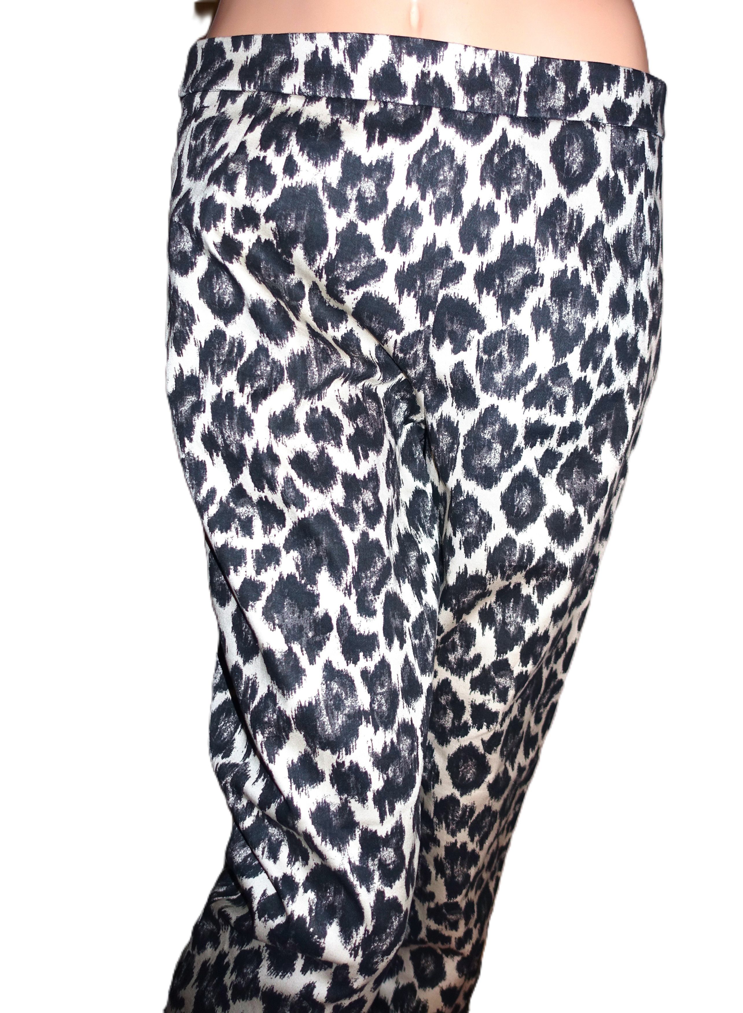 J.Crew J. Crew Martie Cheetah Pants 6 NWT Size 30" / US 8 / IT 44 - 2 Thumbnail