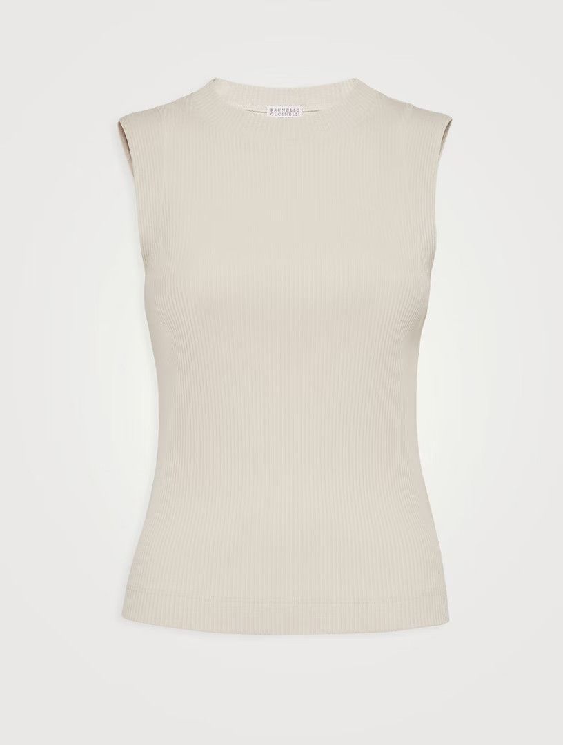o1la1rc1a0425 Tank Top in Sand Beige