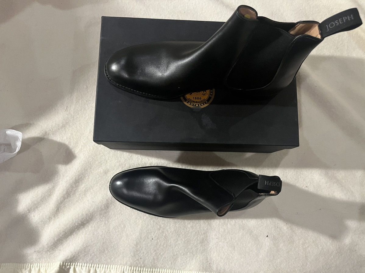 Cheaney GODFREY D BLACK CALF Size US 12 / IT 42 - 2 Thumbnail