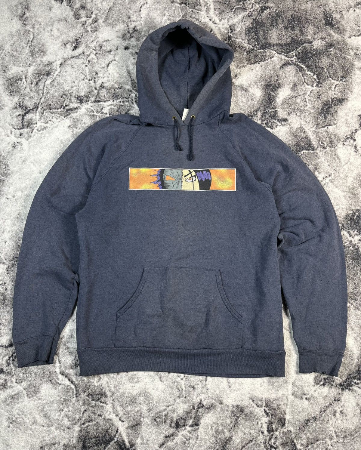 Other Anime Graphic Hoodie Screen Stars Blue XL Distressed Size US XL / EU 56 / 4 - 1 Thumbnail