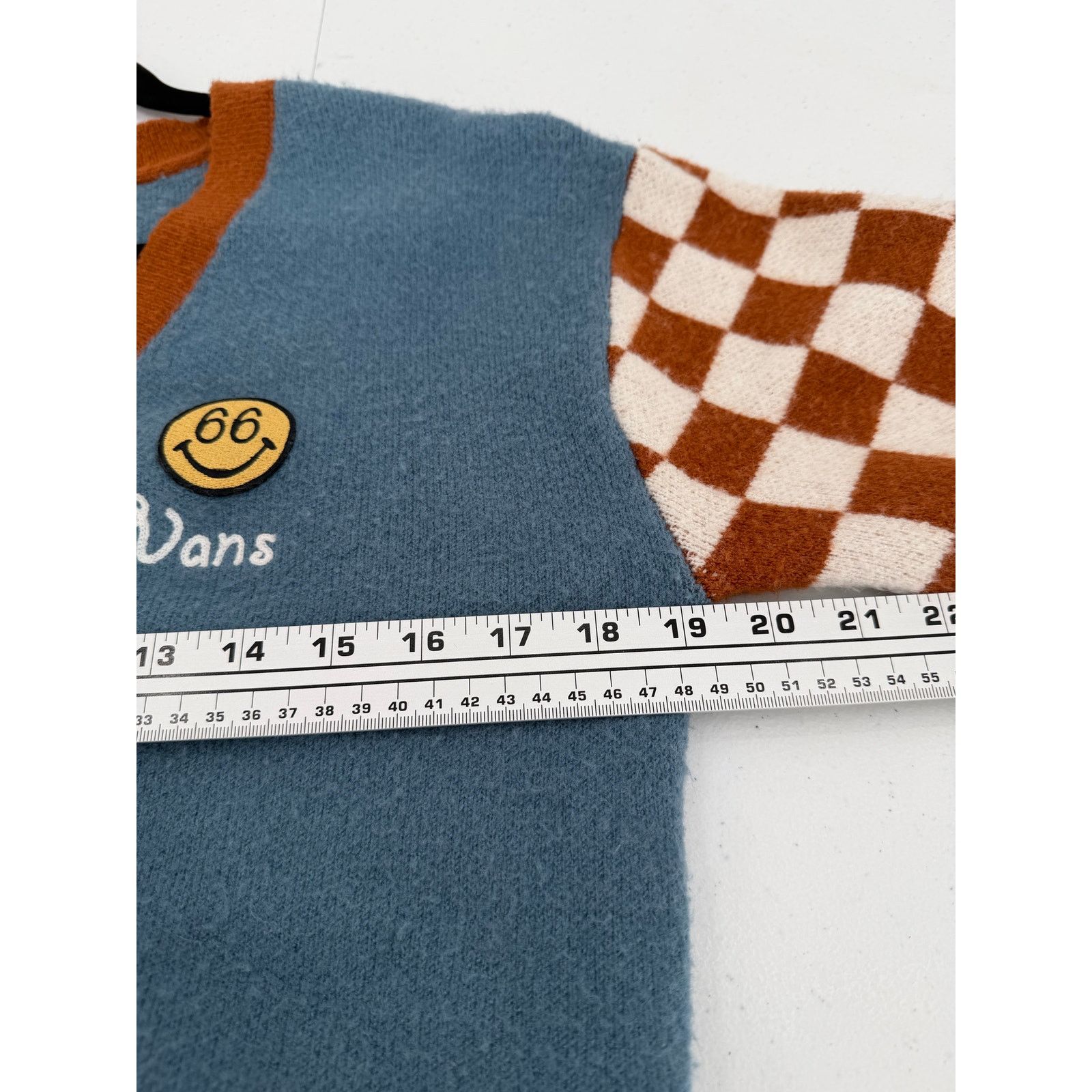 Vans Vans Off The Wall Dusk Downer Checkered Cardigan Sweater Size XS / US 0-2 / IT 36-38 - 8 Thumbnail
