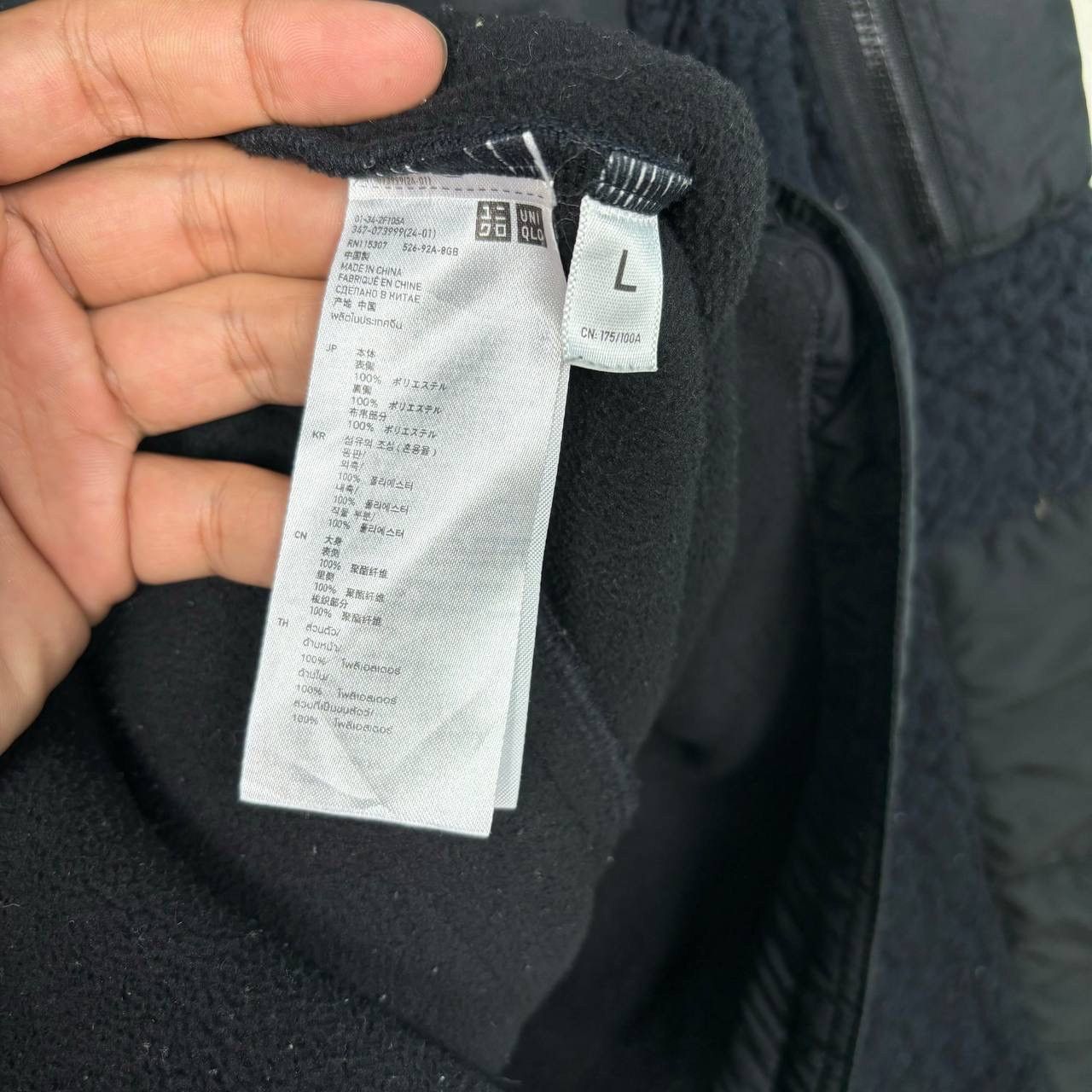 Undercover × Uniqlo Undercover by Jun Takshi x Uniqlo Boa Fleece Black Jacket Size US L / EU 52-54 / 3 - 7 Thumbnail