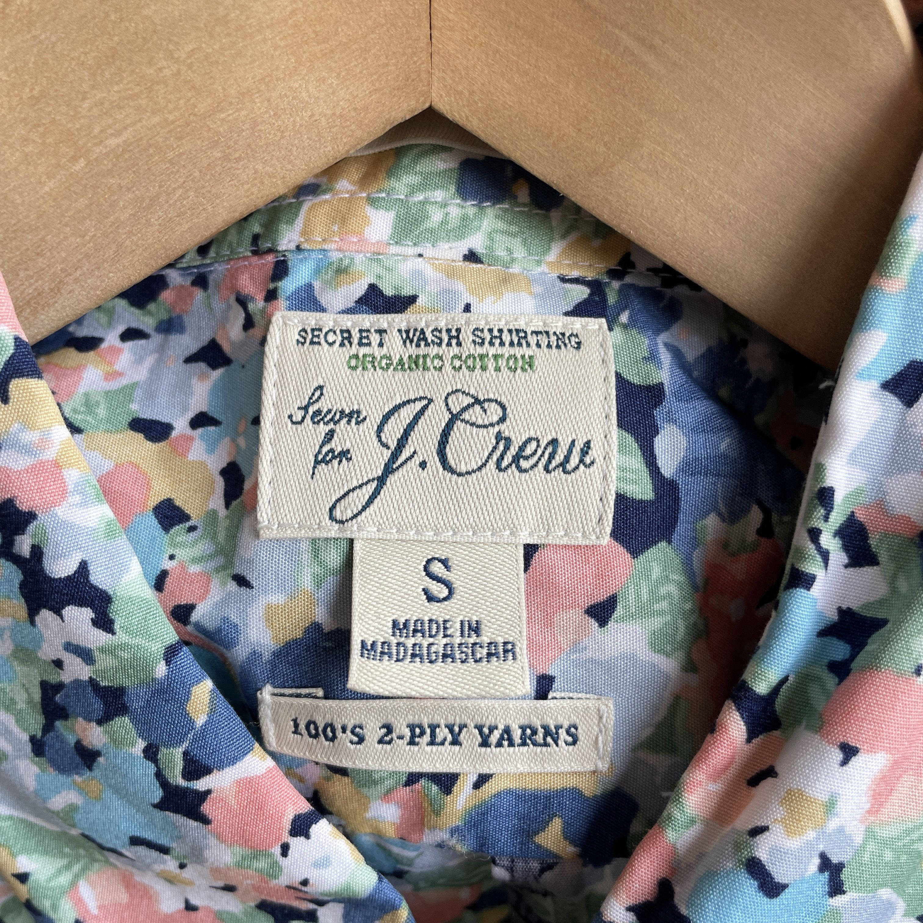 J.Crew J.Crew Floral Print Slim Fir Short Sleeve Shirt Size S Size US S / EU 44-46 / 1 - 5 Thumbnail