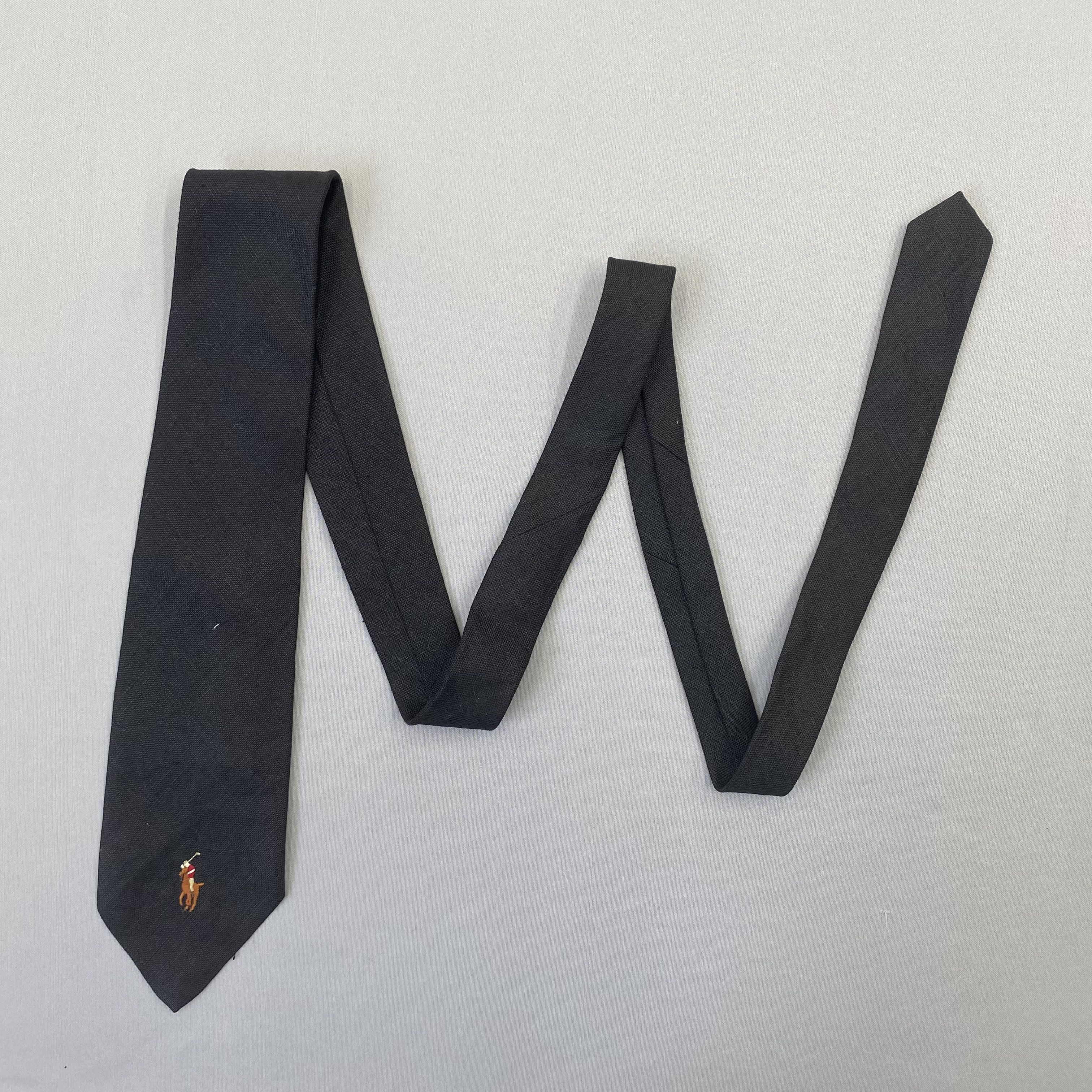Polo Ralph Lauren Vintage Polo Ralph Lauren SILK Necktie Cravate Pure Silk Size ONE SIZE - 5 Thumbnail