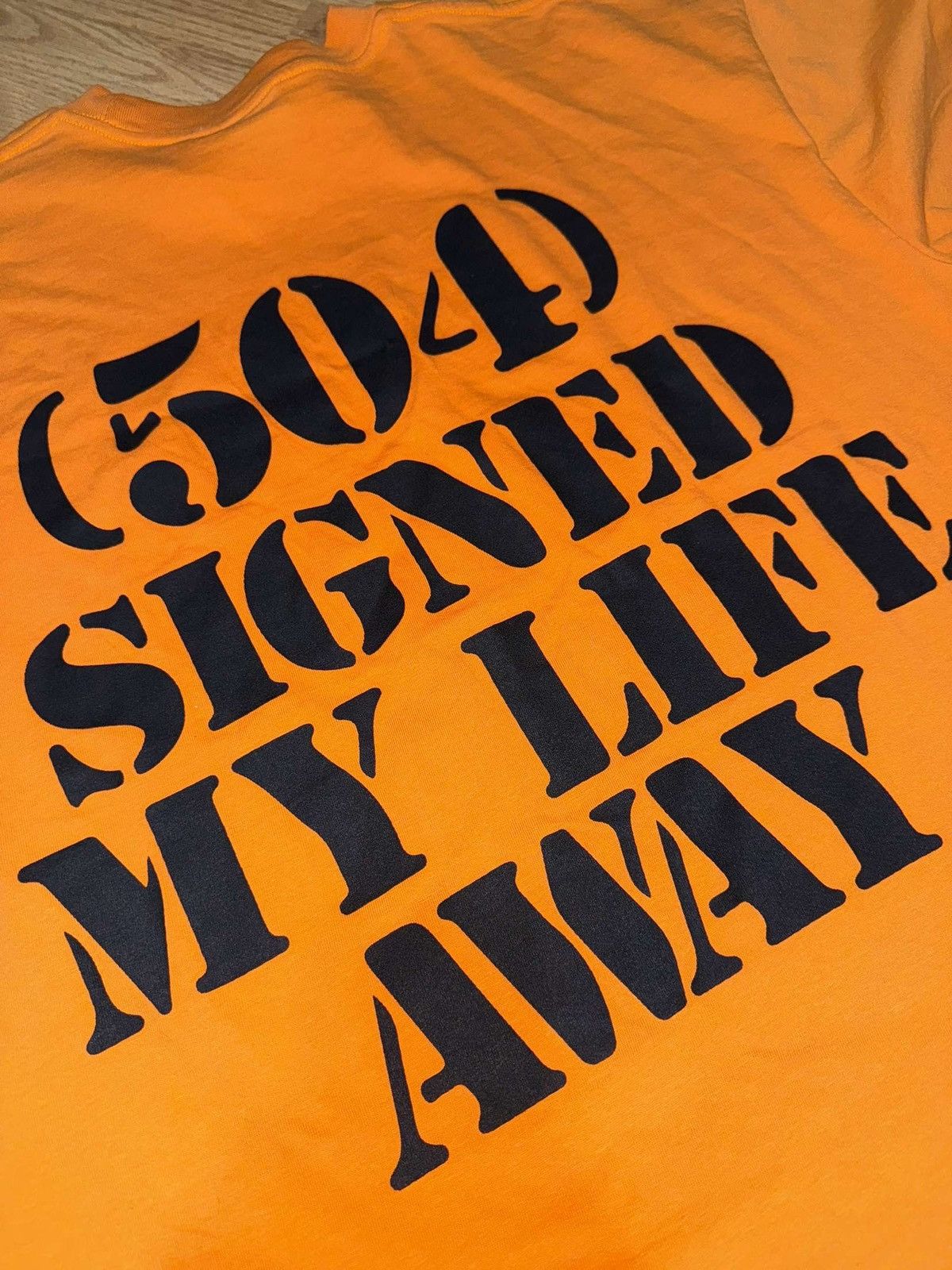 G59 504 Signed My Life Away Tee (2023) Menswear