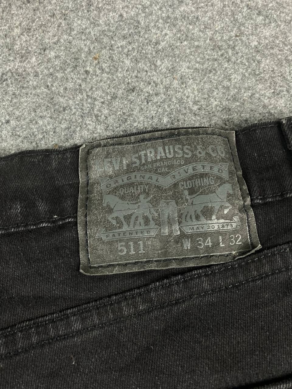 Levi's levis 511 slim distressed thorn denim Size US 34 / EU 50 - 5 Thumbnail