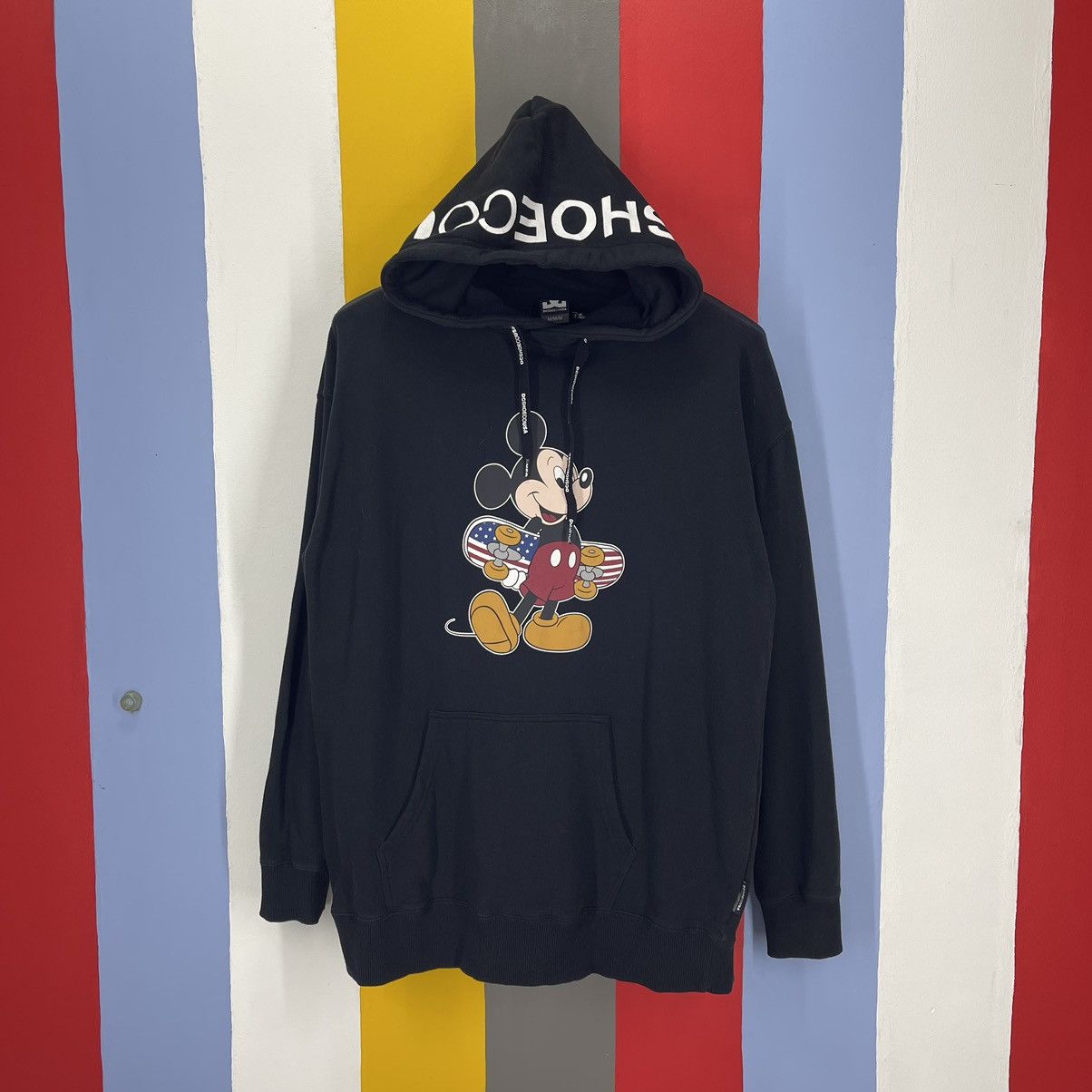 Mickey Mouse Rare DC SHOE x MICKEY MOUSE Hoodie Pullover #1946/11 Size US L / EU 52-54 / 3 - 1 Thumbnail