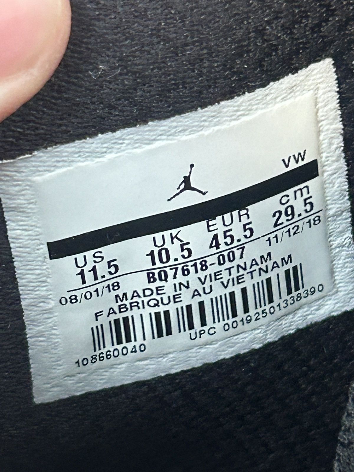 Jordan Brand Jordan 2 BHM Size US 11.5 / EU 44-45 - 8 Thumbnail