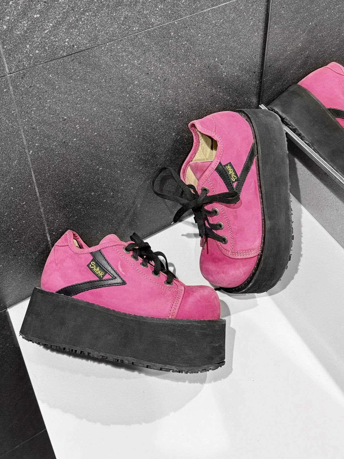 SWEAR London Vintage 90s/00s SWEAR Alternative Platform Sneakers Size US 7 / IT 37 - 3 Thumbnail