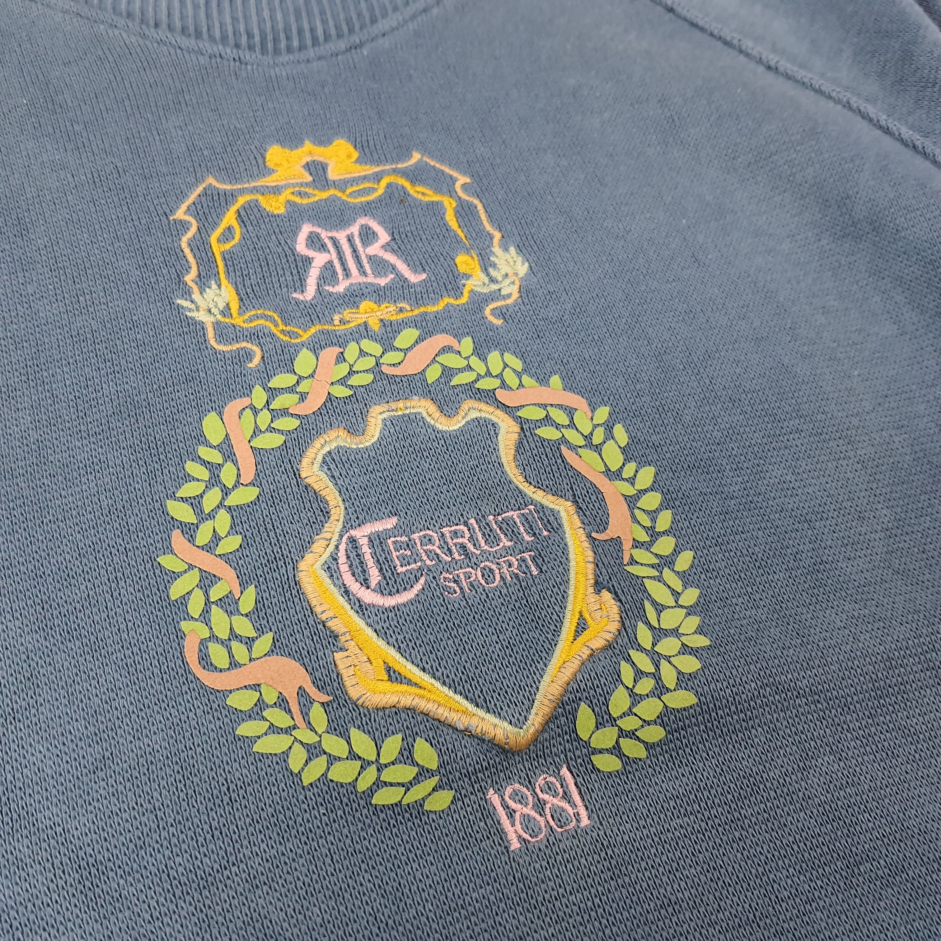 Cerruti 1881 Vintage Cerruti 1881 Sports Nino Cerruti Sweatshirt C269N7 Size S / US 4 / IT 40 - 2 Thumbnail