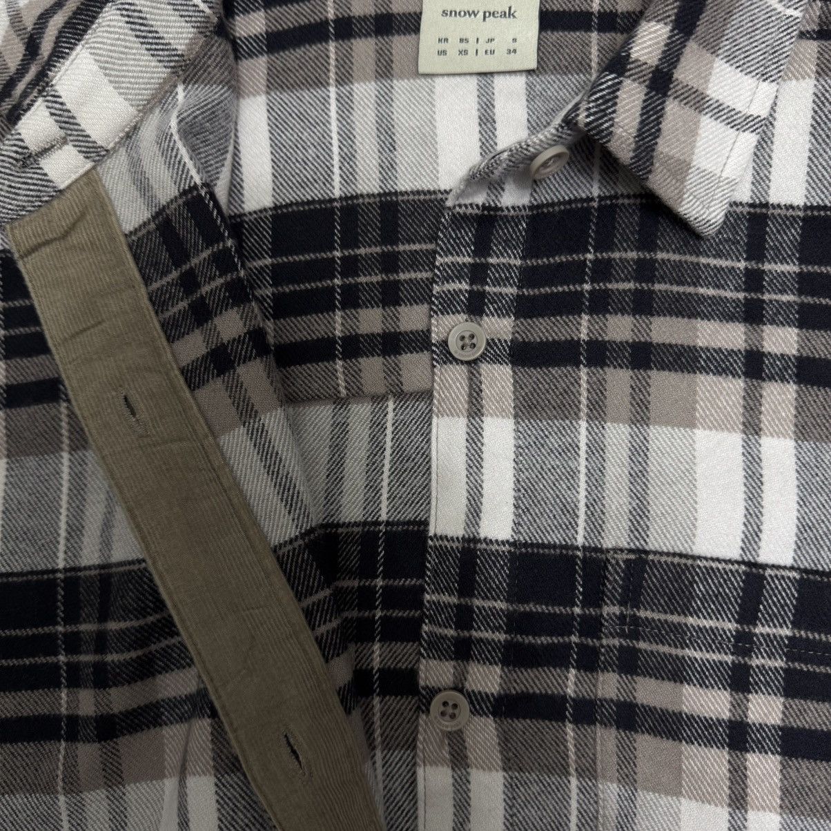 Snow Peak Snow Peak Oversized Flannel Plaid Shirt Size S / US 4 / IT 40 - 9 Thumbnail