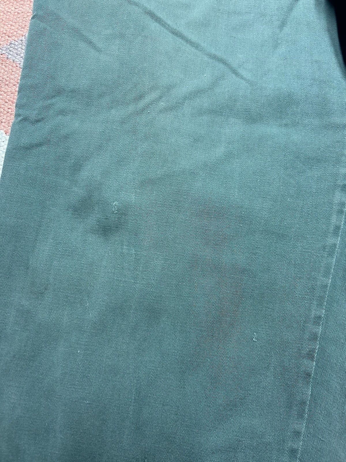 Vintage 1950s chino work pants boat cloth sanforized cotton 42x30 Size US 42 / EU 58 - 3 Thumbnail