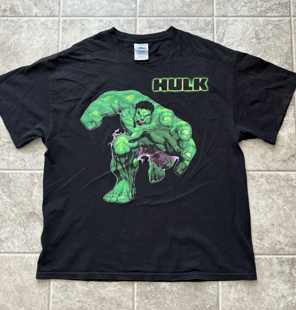 Vintage Vintage Incredible Hulk T-Shirt Size US XL / EU 56 / 4 - 1 Thumbnail