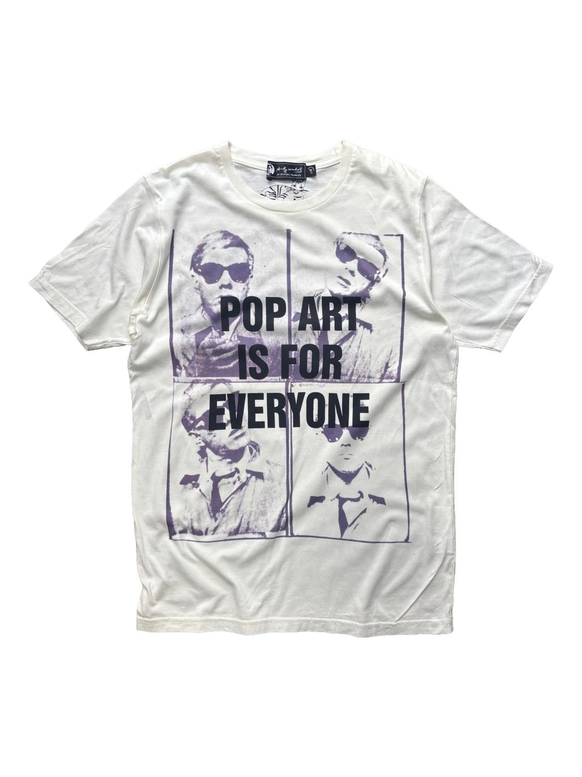 Hysteric Glamour Hysteric Glamour x Andy Warhol Pop Art Tee M Size US M / EU 48-50 / 2 - 1 Thumbnail