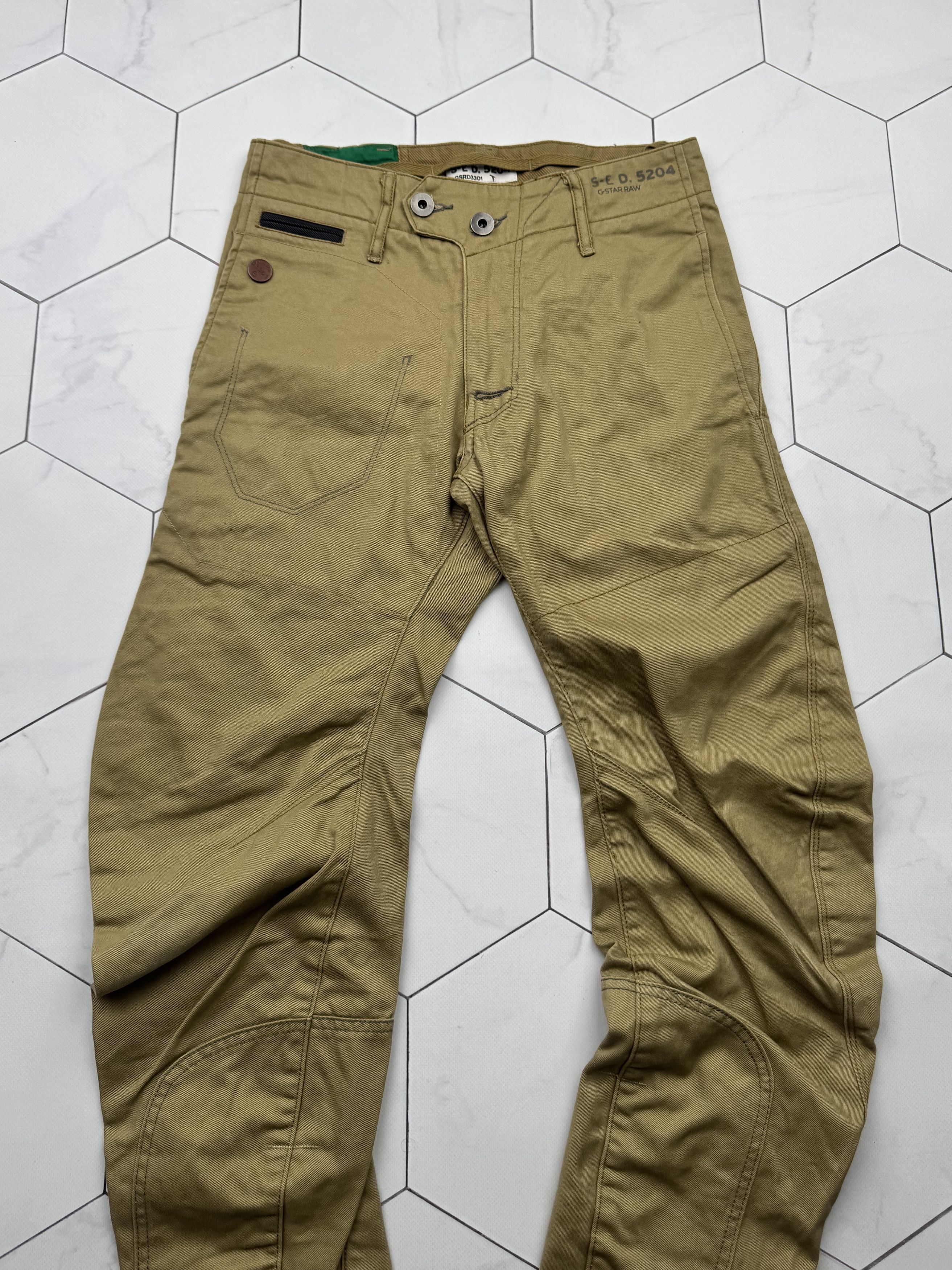 G-Star G Star Raw Tapered Pants (B46) Size US 28 / EU 44 - 2 Thumbnail