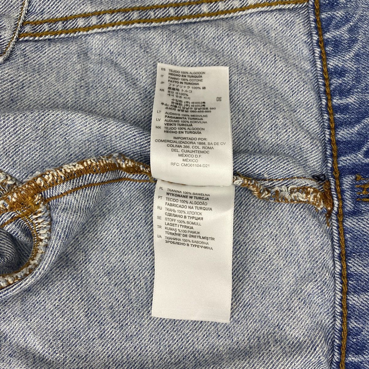 Sandro Sando Liverpool Short Star Denim Jacket Size XS / US 0-2 / IT 36-38 - 10 Thumbnail
