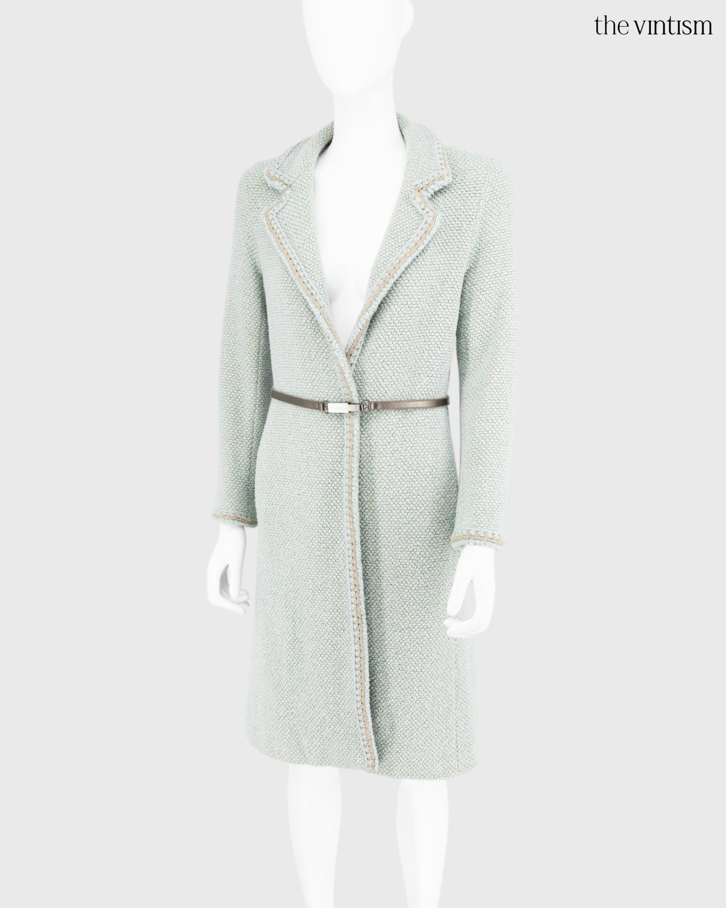 Chanel Chanel F/W 2000 Runway by Karl Lagerfeld Coat With Belt Size S / US 4 / IT 40 - 6 Thumbnail