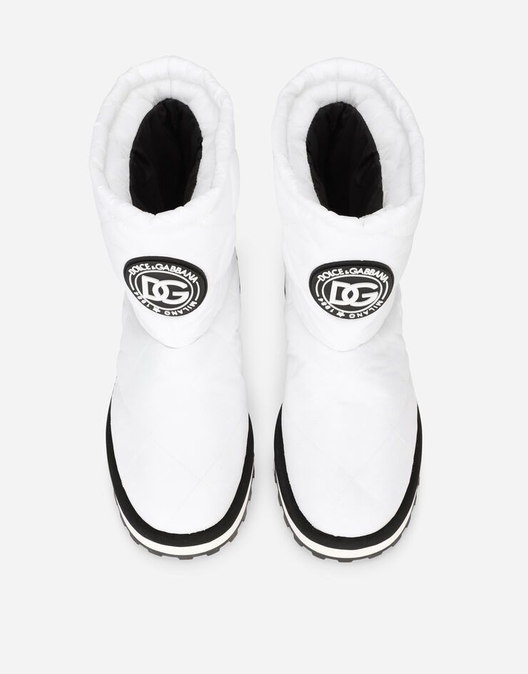 Dolce & Gabbana o1y0825 Padded Ankle Boots in White Size US 5.5 / IT 35.5 - 3 Thumbnail