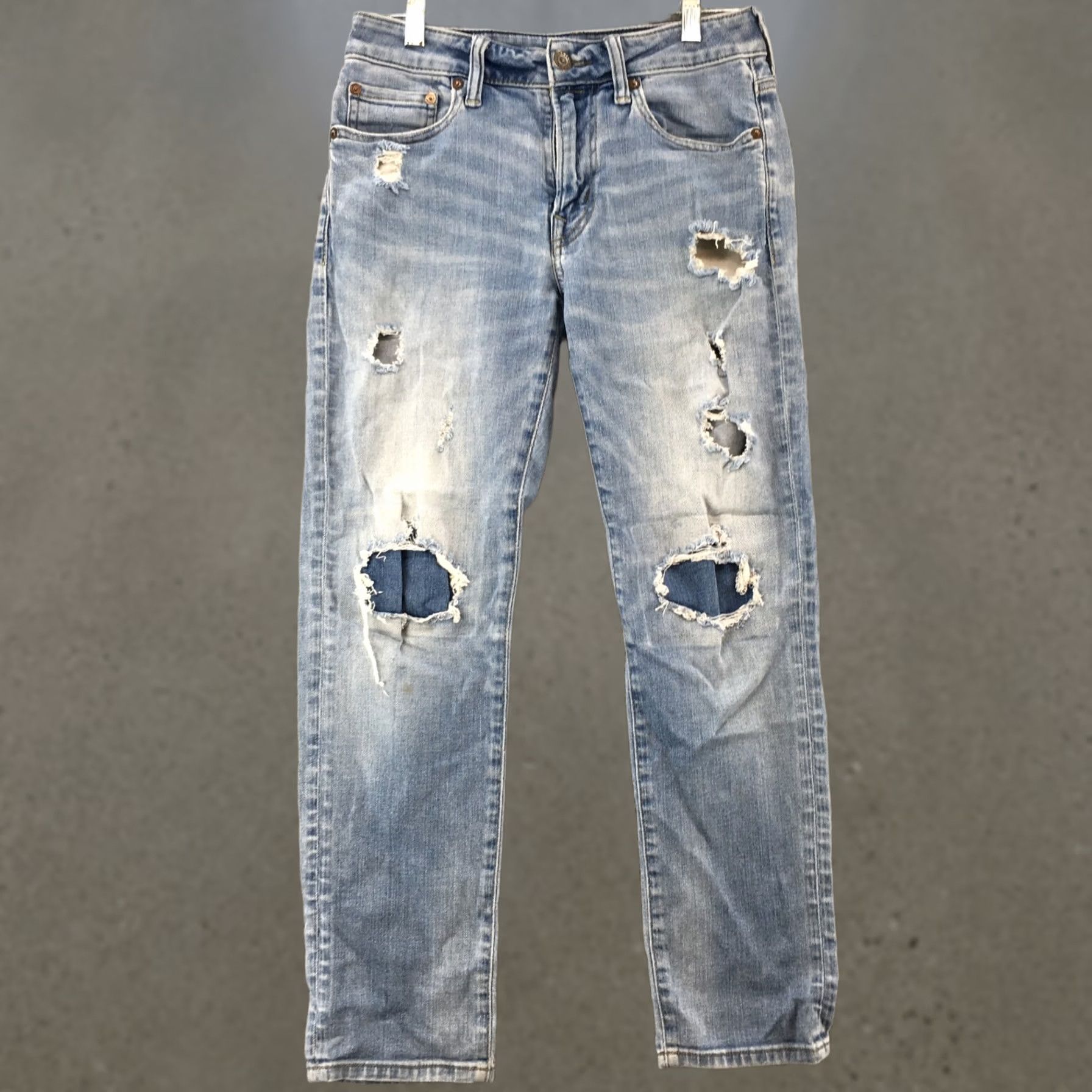 American Eagle Outfitters American Eagle Outfitters Jeans Mens Skinny Blue 28x28 5 Pockets Button Size US 28 / EU 44 - 1 Thumbnail