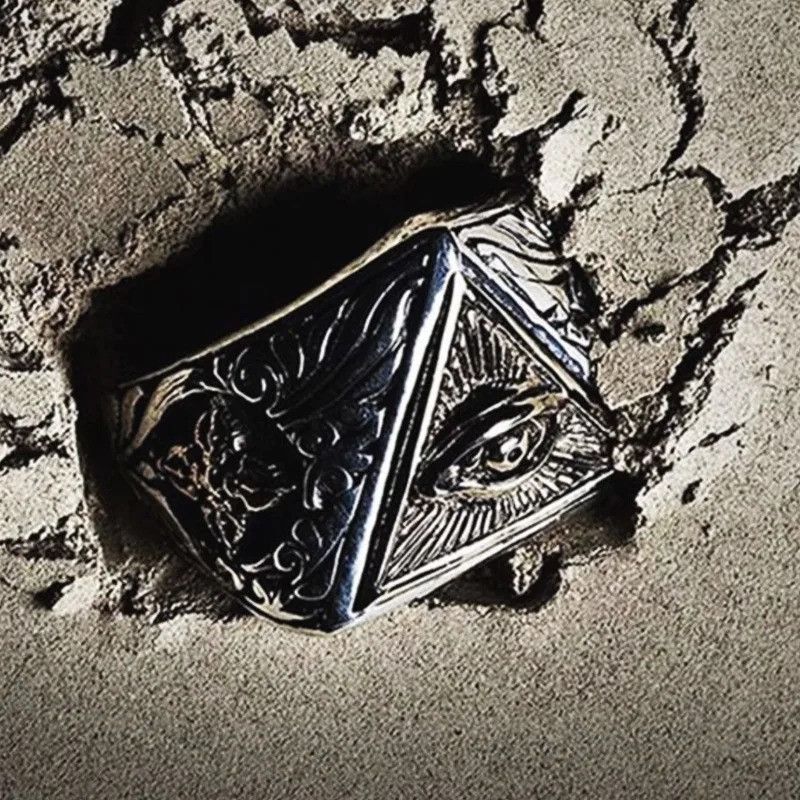 Japanese Brand × Jewelry × Vintage Retro Eye Cross Ring Size ONE SIZE - 3 Thumbnail