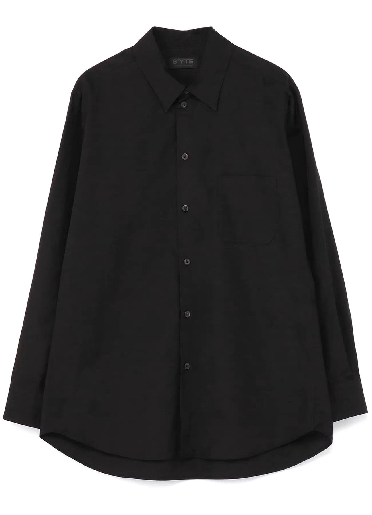 Yohji Yamamoto Yohji Yamamoto Basic Black Shirt K11 Size US M / EU 48-50 / 2 - 1 Thumbnail