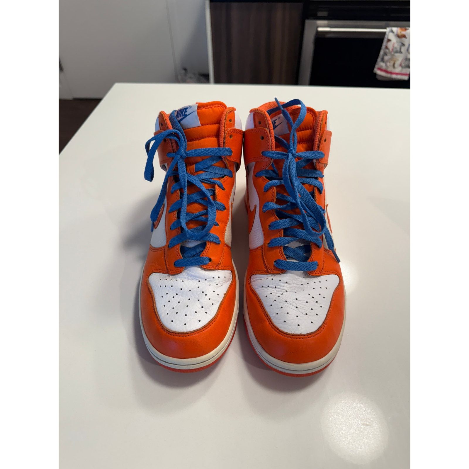 Nike 2009 Nike Dunk High Syracuse Orange 317982 181 size 11 US Size US 11 / EU 44 - 2 Thumbnail