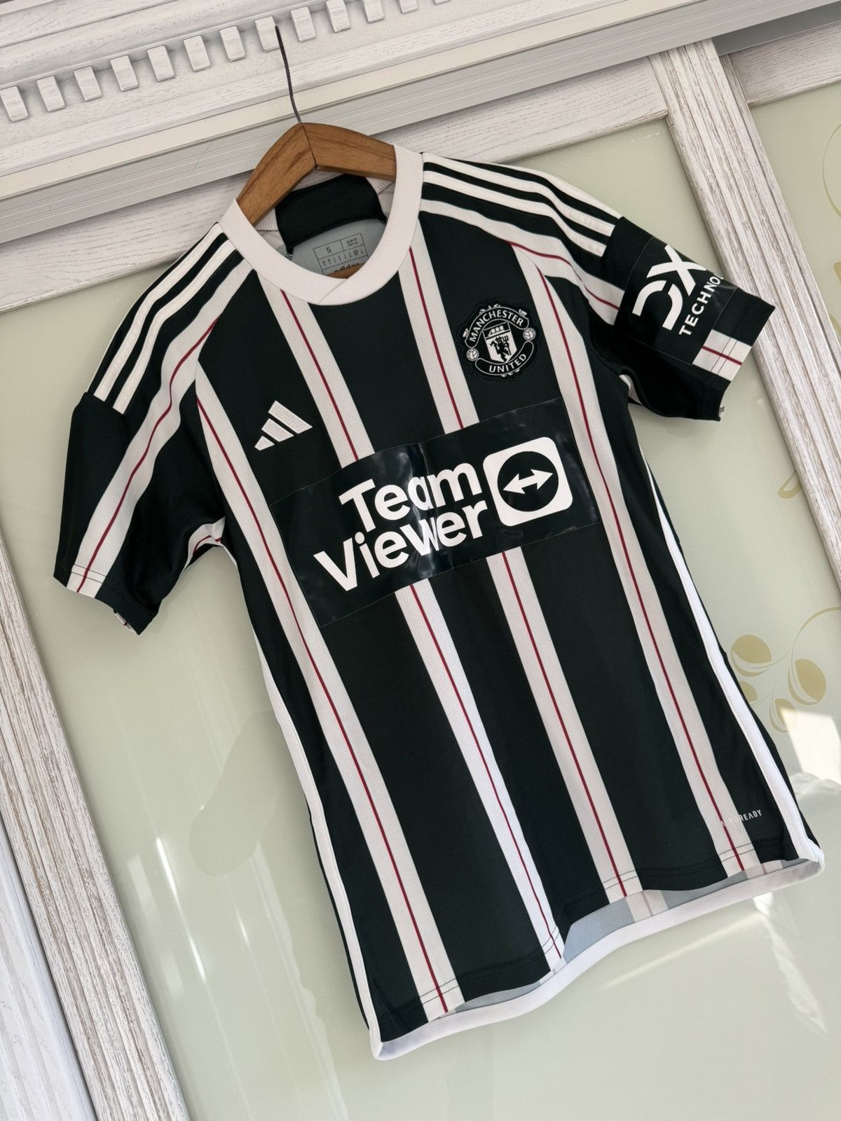Adidas Manchester United 2023-2024 Away Soccer Jersey Football Kit Size US S / EU 44-46 / 1 - 4 Thumbnail