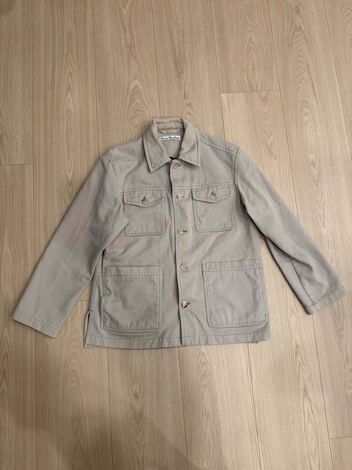 Acne Studios Acne Studios Hazel Cotton Shirt Jacket Size US L / EU 52-54 / 3 - 1 Thumbnail