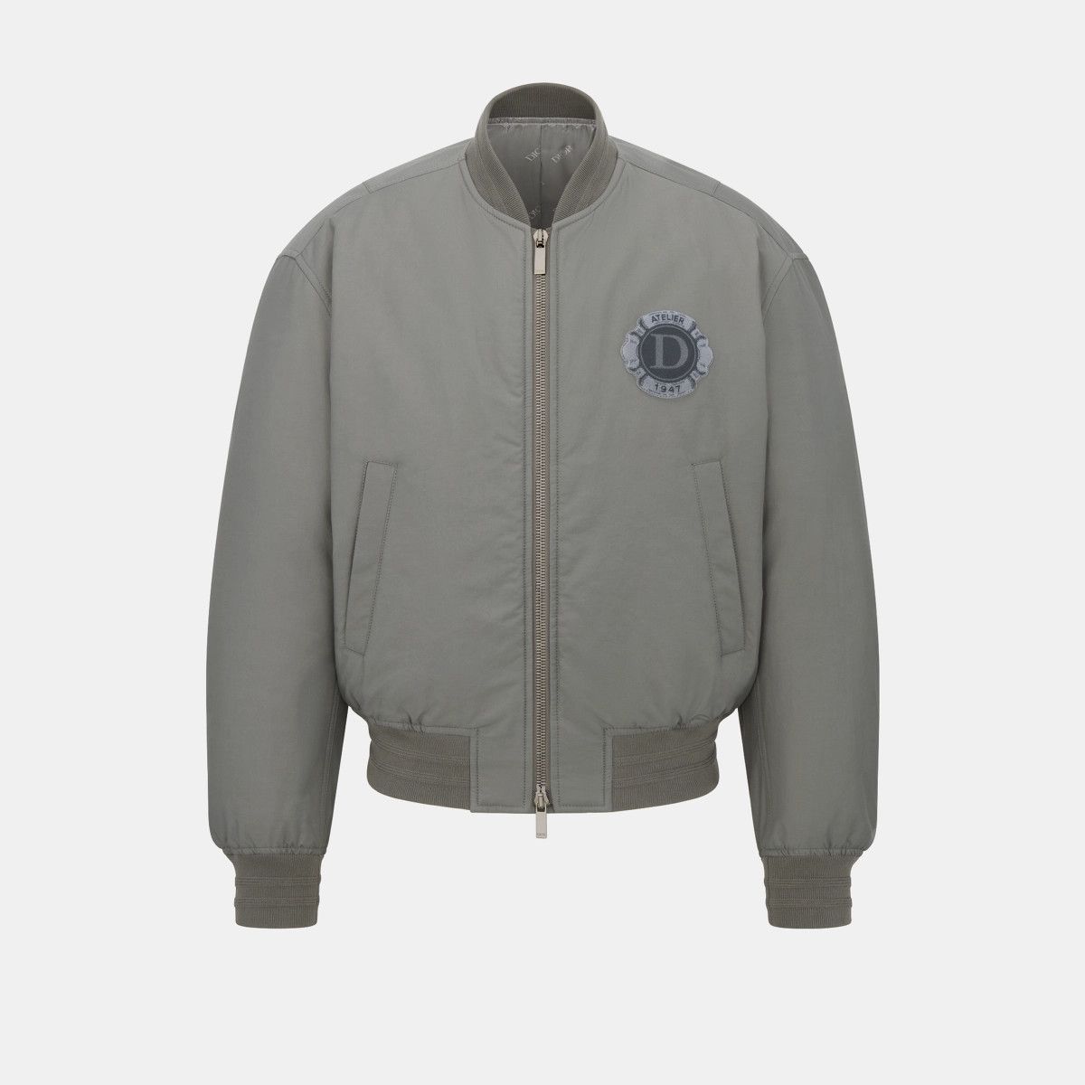 Dior o1bcso1str0226 Bomber Jacket in Grey Size US XL / EU 56 / 4 - 1 Thumbnail