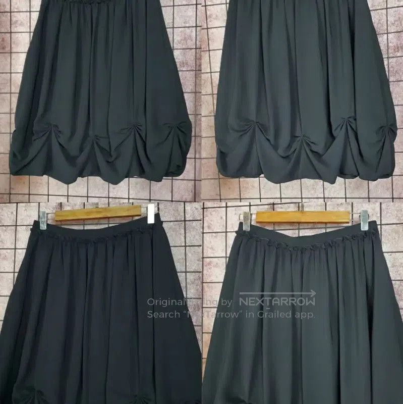 Other Lanvin Black Polyester Women's Half Skirt . Size 23" - 3 Thumbnail