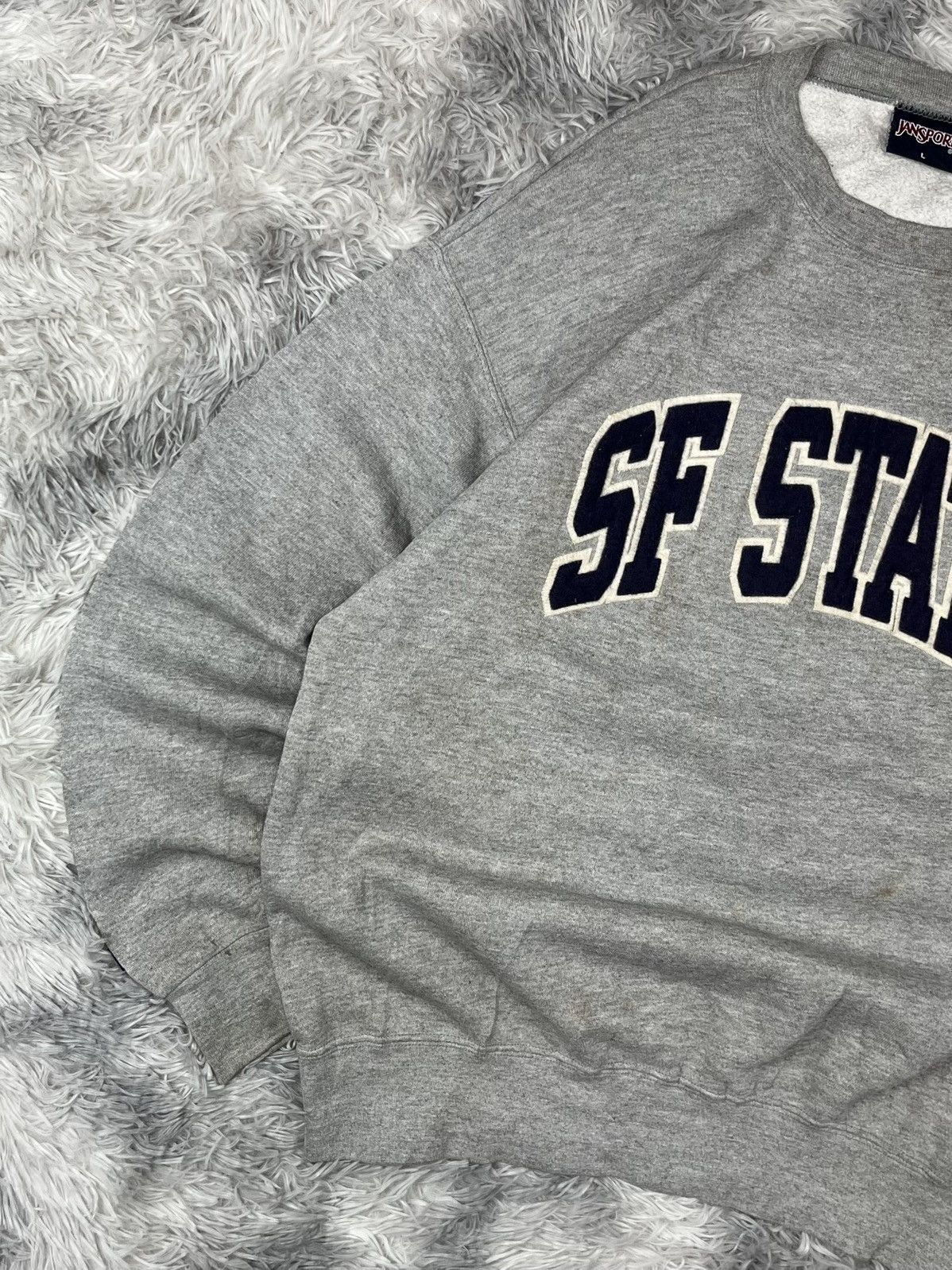 Jansport Vintage SF State Golden Gators Jan Sport College Sweatshirt Size US L / EU 52-54 / 3 - 3 Thumbnail