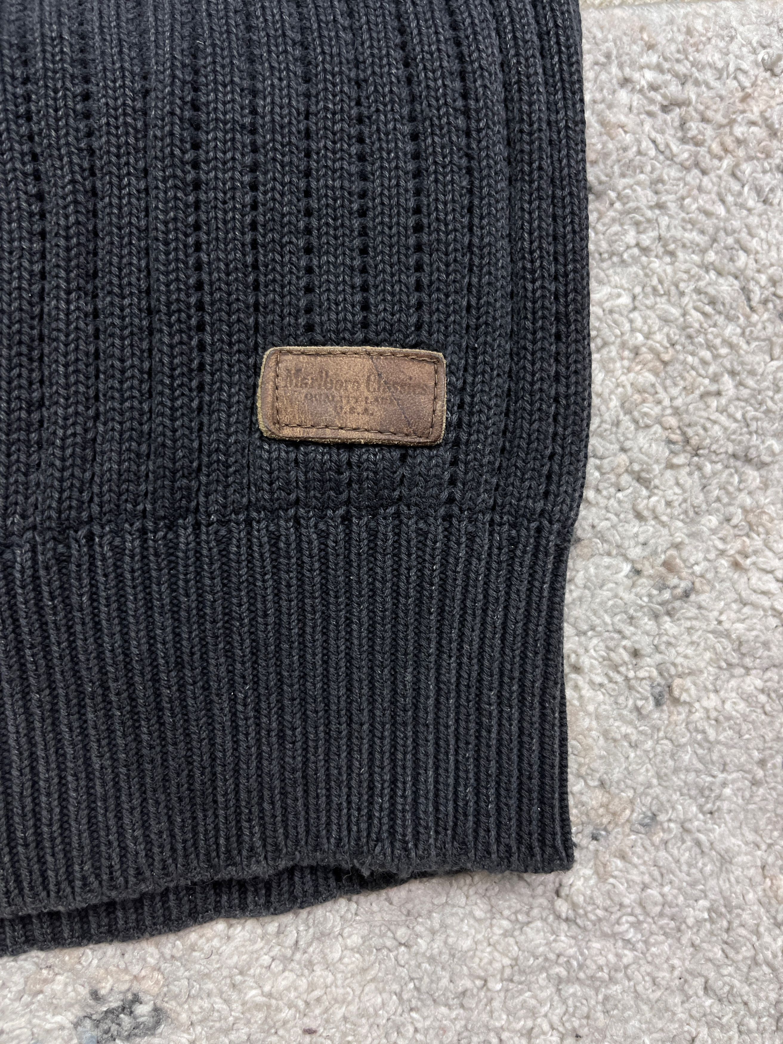 Marlboro 1980s MARLBORO PROJECT POCKET FOR CIGARETTES KNIT - № 1291 Size US XL / EU 56 / 4 - 4 Thumbnail