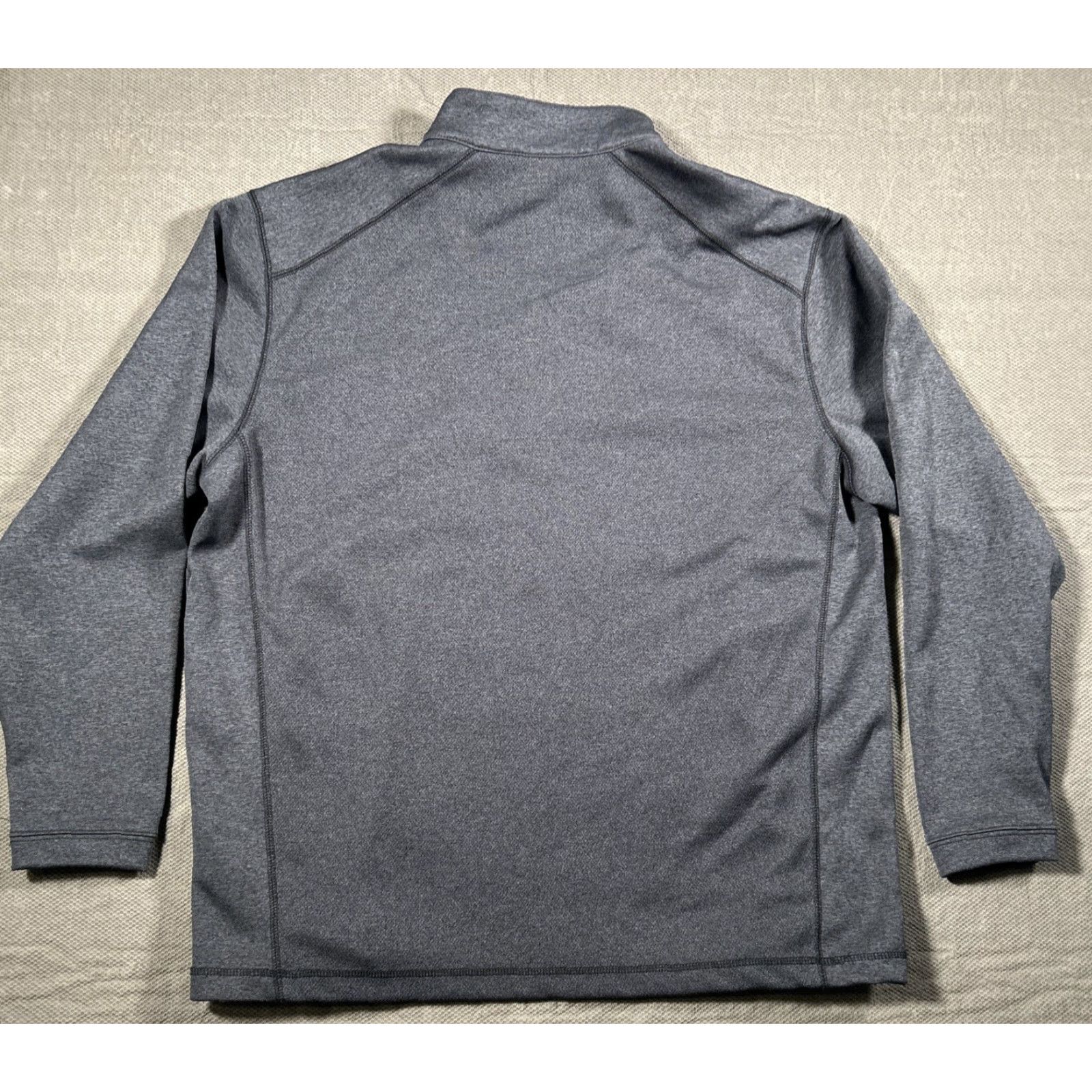 Vintage Pebble Beach Mens 1/4 Zip Performance Pullover Gray XL Shirt Golf Size US XL / EU 56 / 4 - 2 Thumbnail