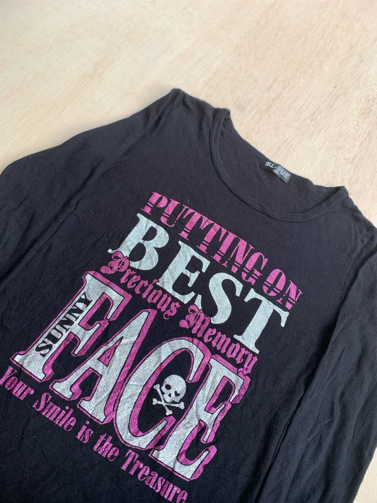 Japanese Brand Y2k BL-Sue Best Face Ifsixwasnine Style Longsleeve Size US S / EU 44-46 / 1 - 2 Thumbnail