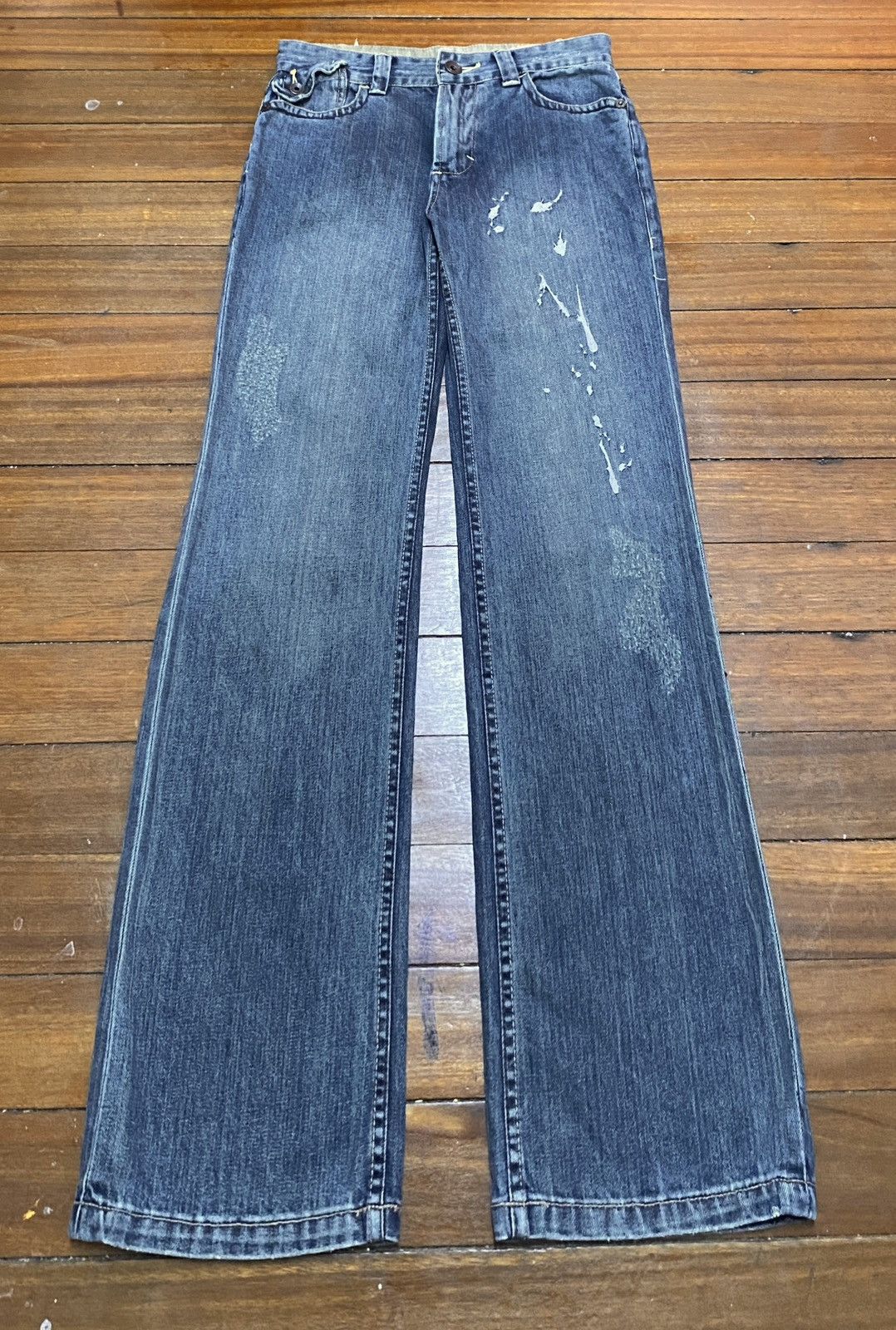 Japanese Brand Very Rare Design Vintage Brand Tough Jeans 2000s Size US 30 / EU 46 - 1 Thumbnail