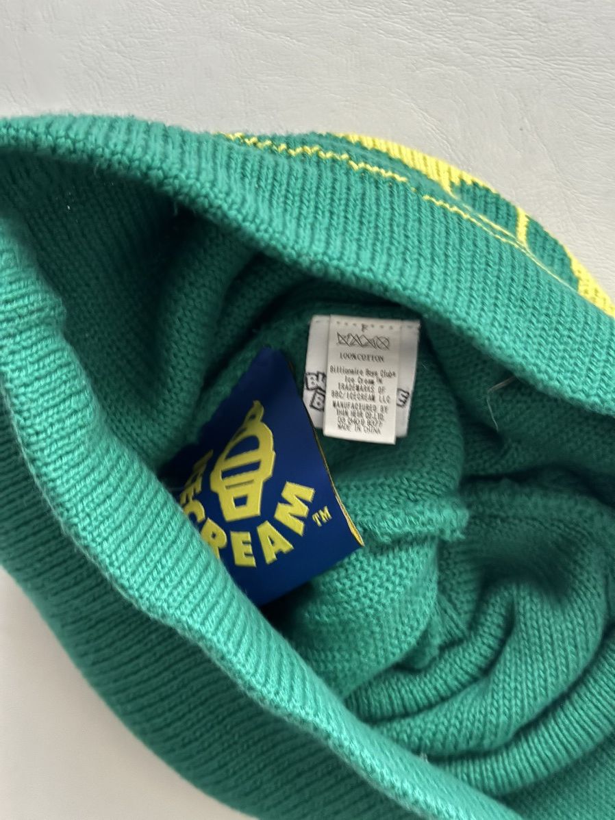Billionaire Boys Club Season 6 Ice Cream Panda Face Beanie Size ONE SIZE - 2 Thumbnail