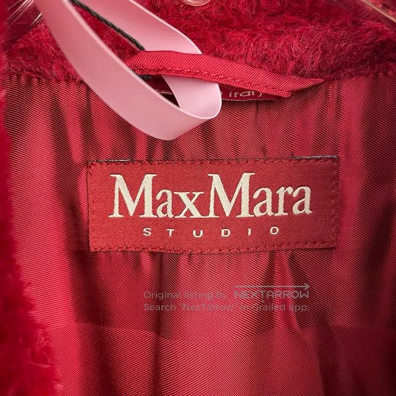 Max Mara Max Mara Red Overcoat Size XS / US 0-2 / IT 36-38 - 2 Thumbnail