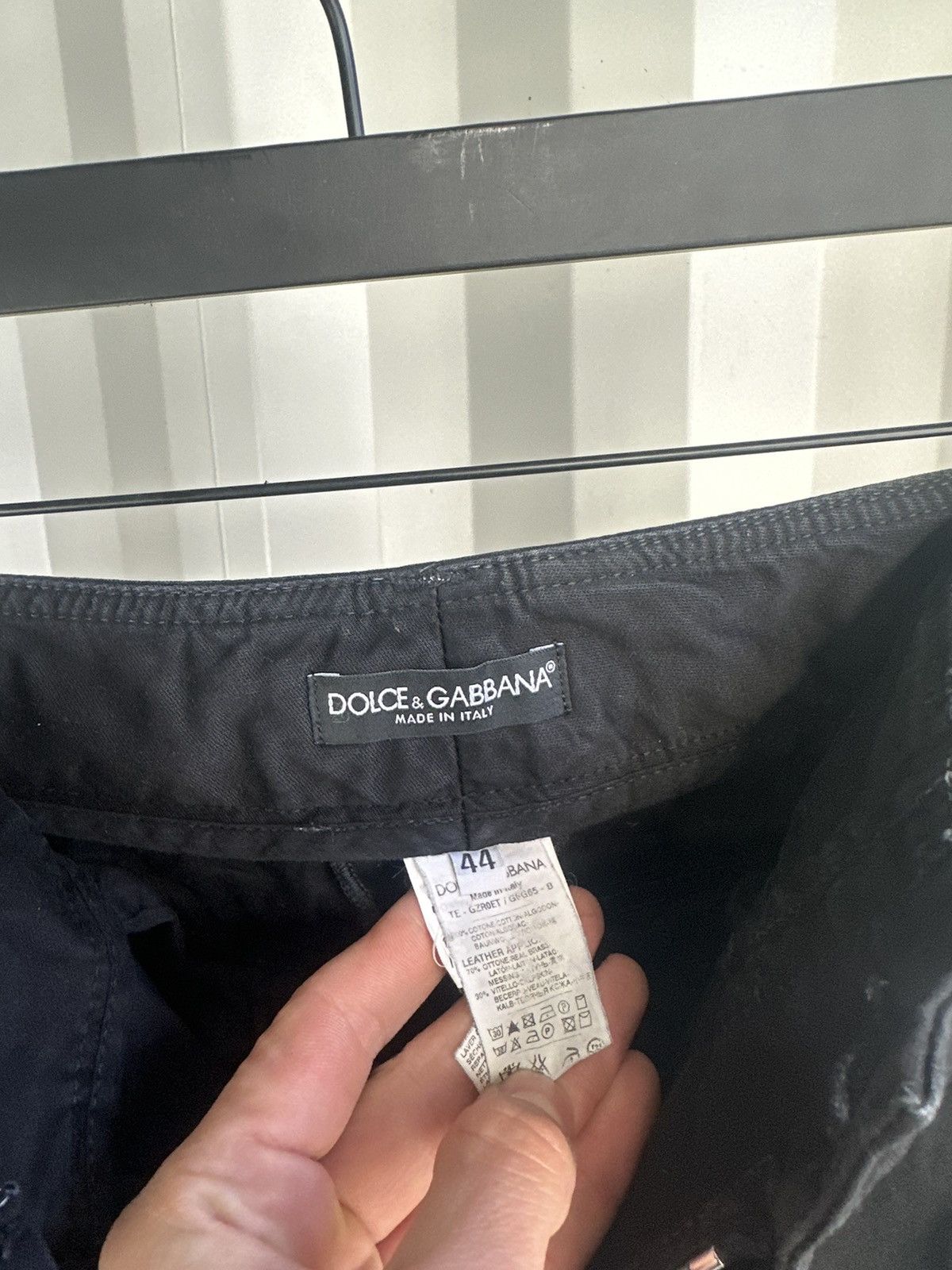 Dolce & Gabbana Distressed Cargo Ankle Zip Pants Size US 31 - 5 Thumbnail