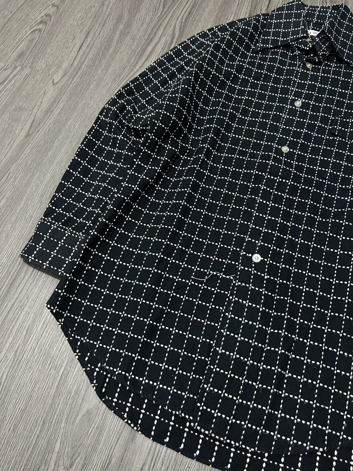 Japanese Brand 🇯🇵Vtg Inoue Sashiko long-sleeved shirt🇯🇵 Size US M / EU 48-50 / 2 - 3 Thumbnail
