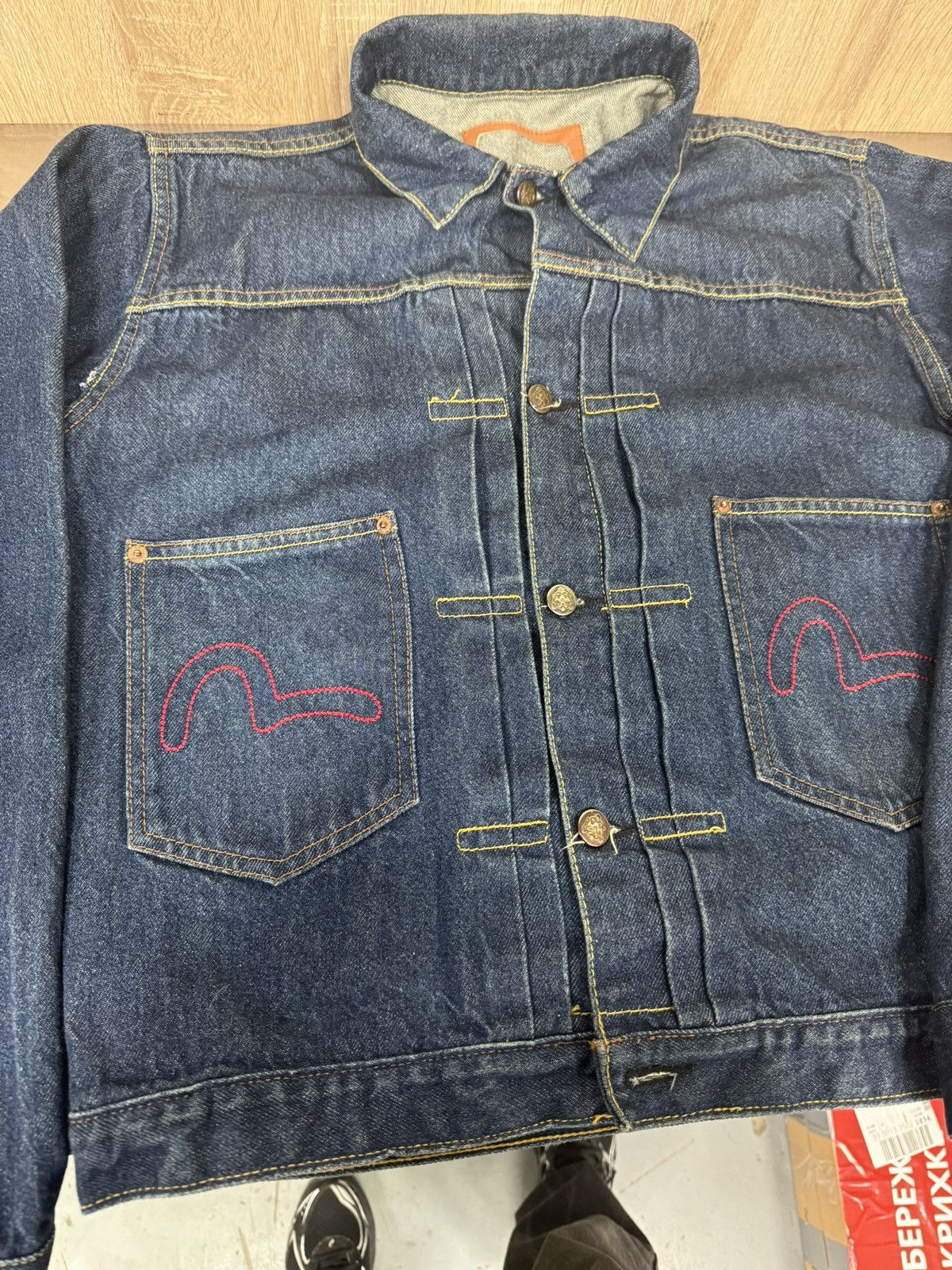 Evisu × Japanese Brand Vintage japanese 90s Evisu Jacket made in Italy Size US M / EU 48-50 / 2 - 3 Thumbnail