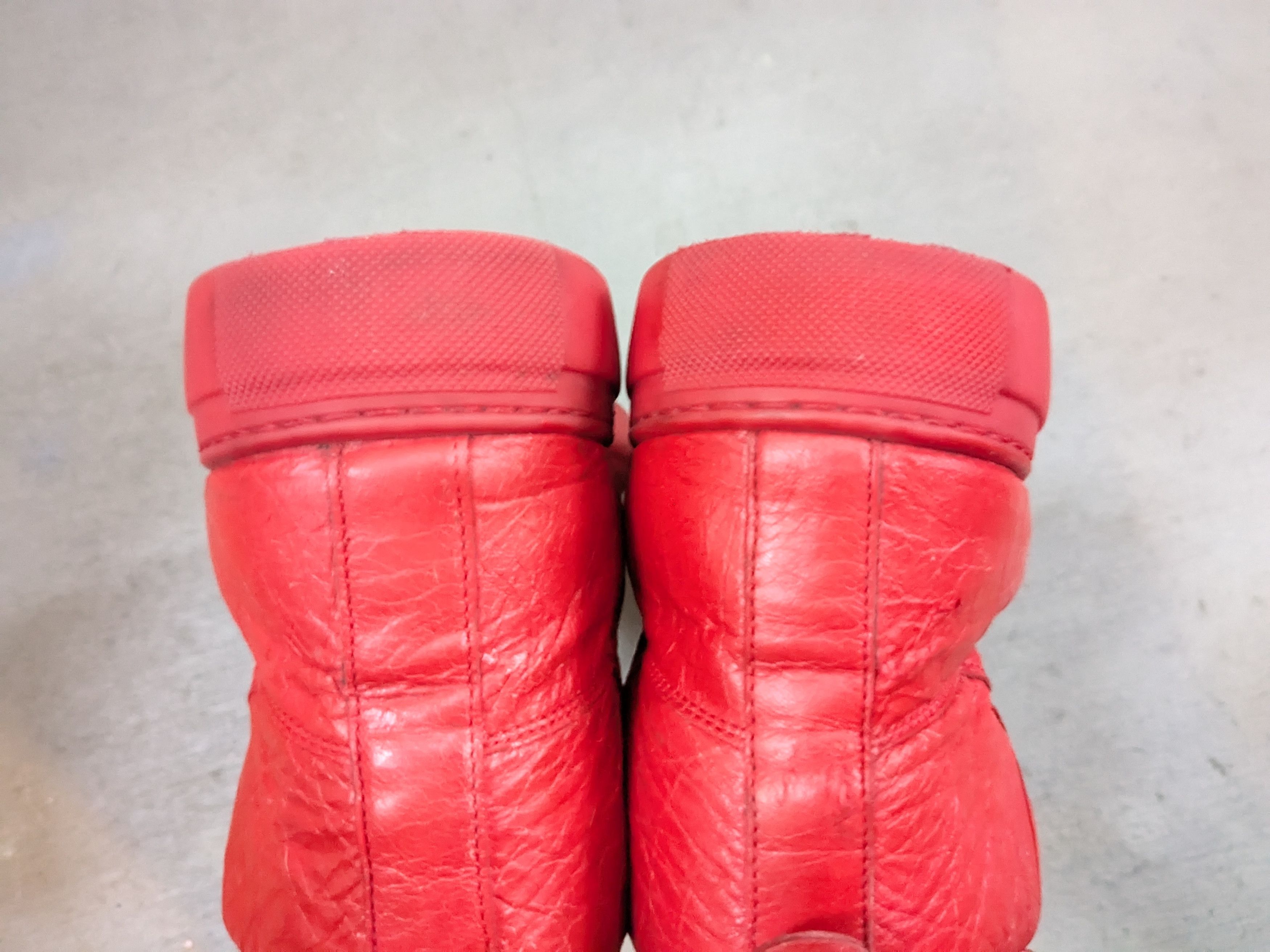 Balenciaga Balenciaga Arena Red 11 Leather High Tops Size US 11 / EU 44 - 16 Thumbnail