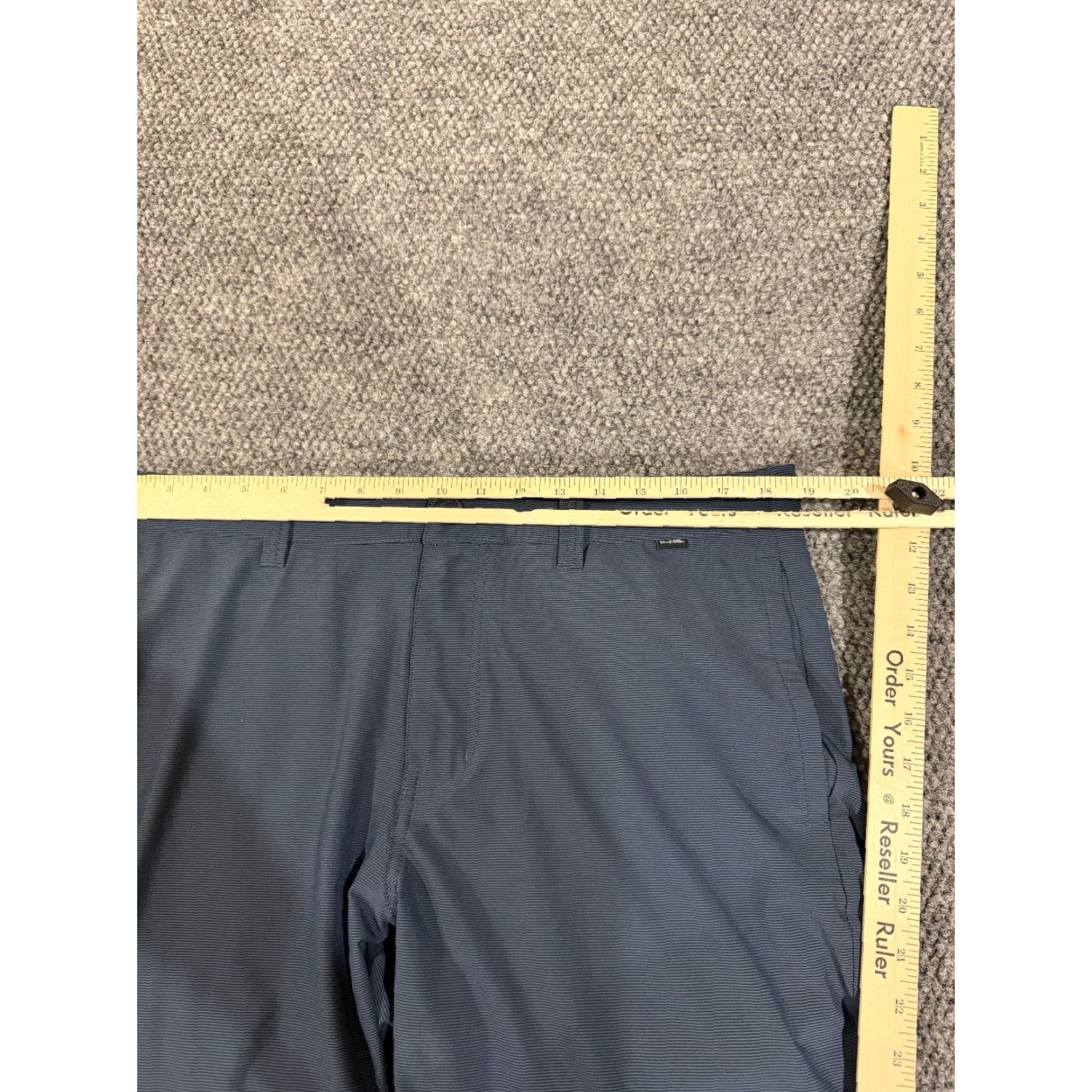 TravisMathew Travis Mathew Golf Shorts Mens 36 Blue Performance Stretch Casual Short Pants Size US 36 / EU 52 - 4 Thumbnail