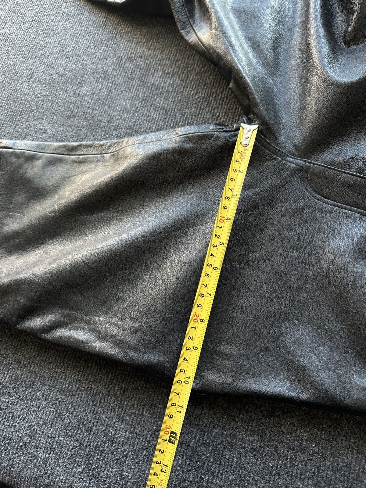 Leather 🚨GRAIL LEATHER PANTS RACING VNTG Cowboy Biker Leather Pants Size US 30 / EU 46 - 13 Thumbnail