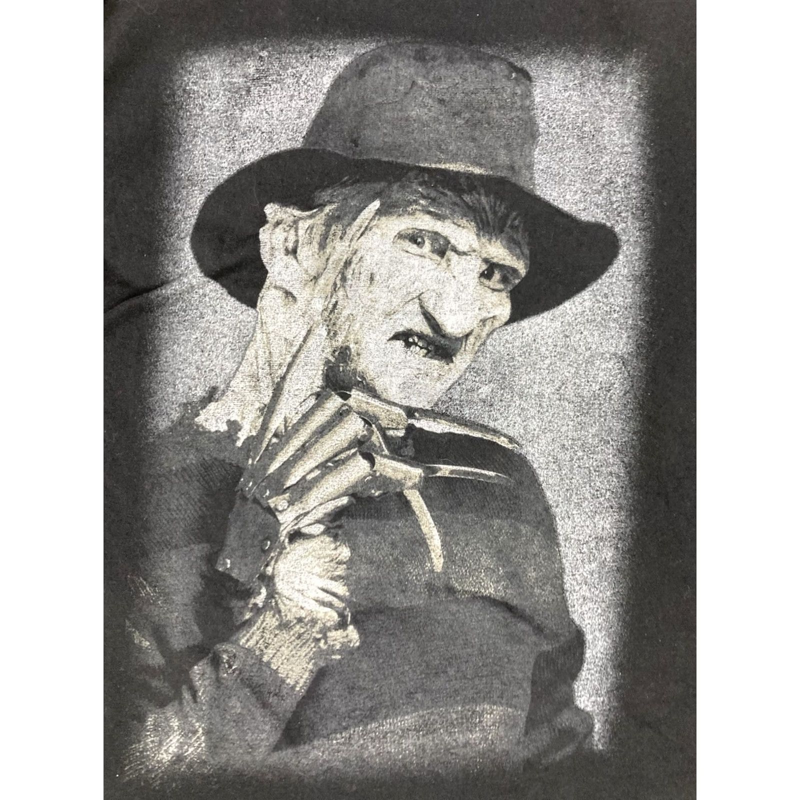 Vintage VINTAGE A Nightmare On Elm Street Movie Graphic T-shirt Men Large Black Freddy Krueger Size US L / EU 52-54 / 3 - 2 Thumbnail