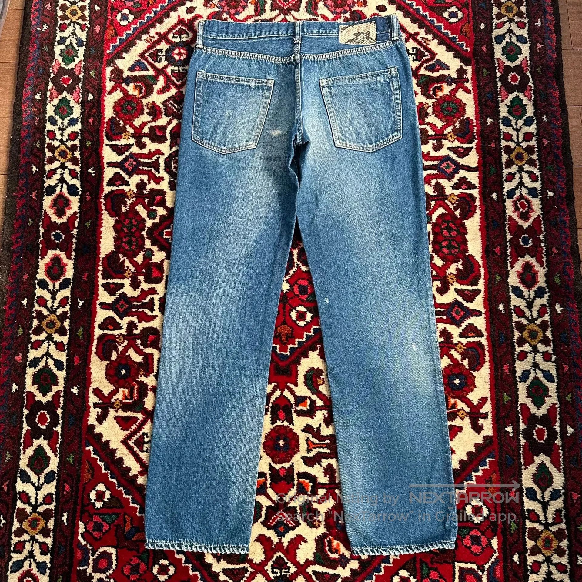 Visvim visvim 11aw washed denim jeans. Size US 34 / EU 50 - 2 Thumbnail